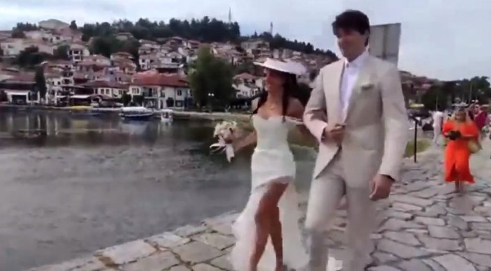 Ebru Şahin ve Cedi Osman evlendi