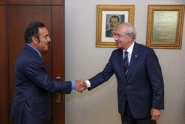 Kemal Kılıçdaroğlu, Katarlı elçi Al Sani ile görüştü