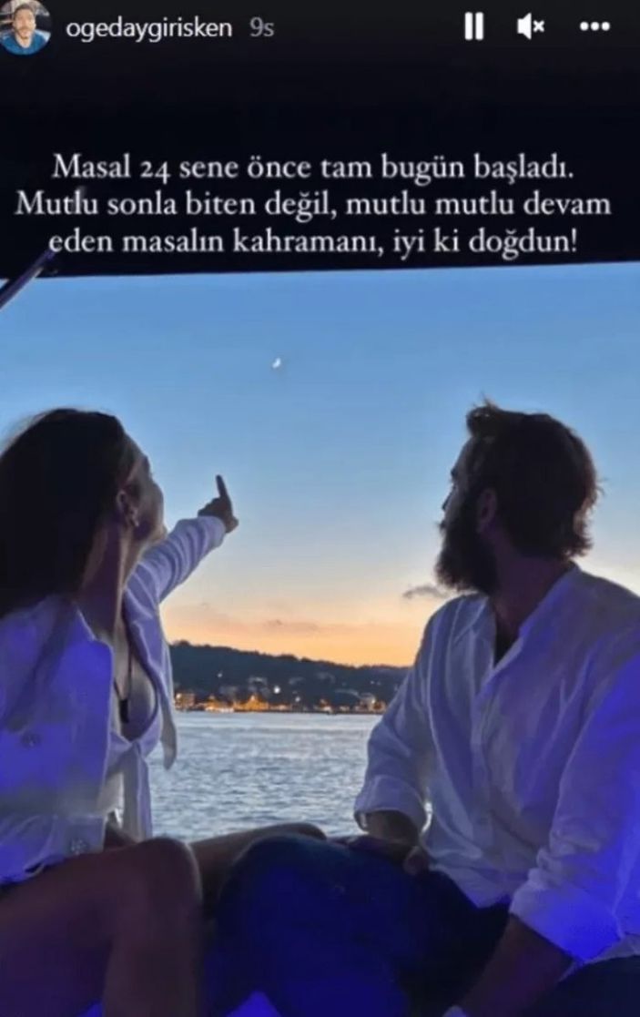 Nisa Bölükbaşı ve Ogeday Girişken'den ilan-ı aşk