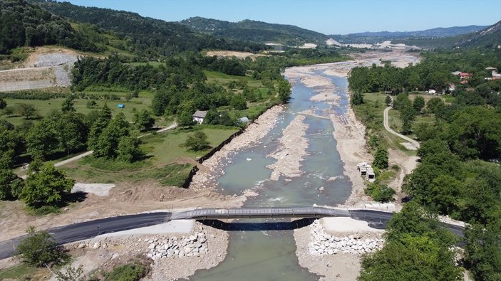 TSK, Bartın'da köprü kurdu