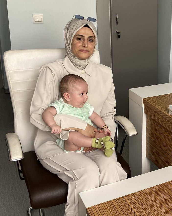 İstanbul'da rahatsızlığı nedeniyle anne olamayan kadın, hayaline kavuştu