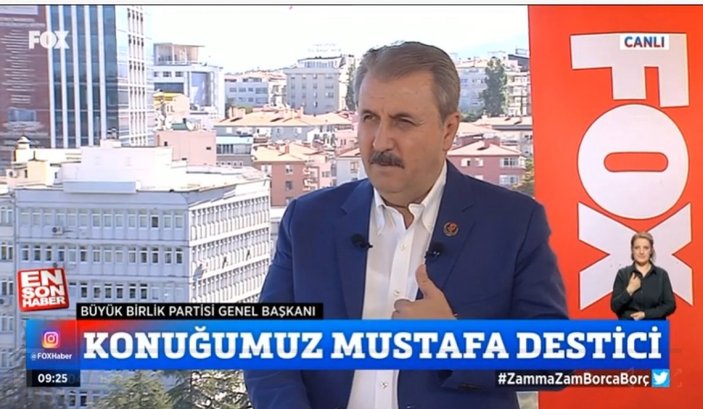 Mustafa Destici:  Akaryakıt fiyatları beni de etkiledi