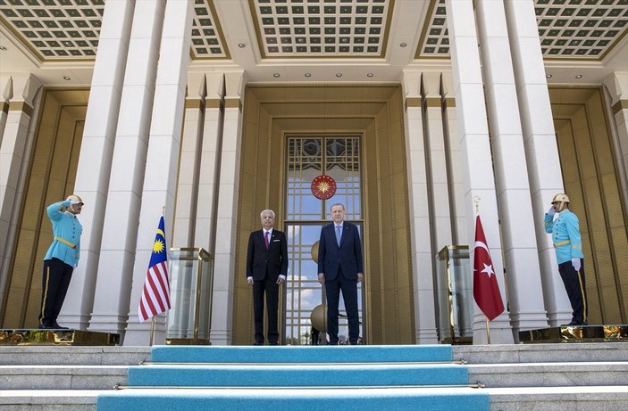 Cumhurbaşkanı Erdoğan, Malezya Başbakanı Yakub'u ağırladı