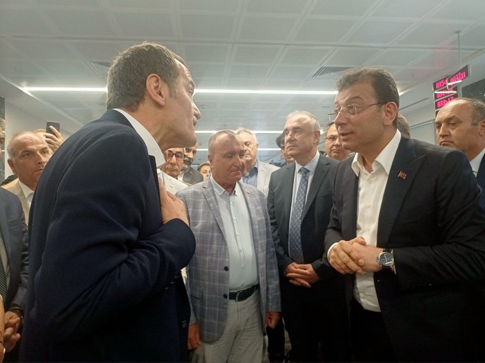 Ekrem İmamoğlu ile Zeytinburnu Belediye Başkanı Arısoy arasında tartışma