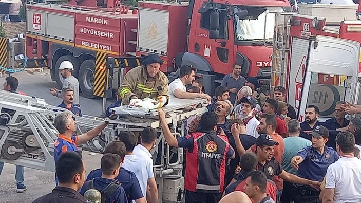 Mardin’de hastaneyi etkileyen yangın: 100'e yakın hasta tahliye edildi