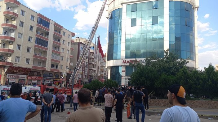 Mardin’de hastaneyi etkileyen yangın: 100'e yakın hasta tahliye edildi