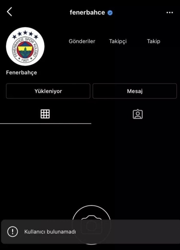 Fenerbahçe'nin Instagram hesabı neden kapatıldı?