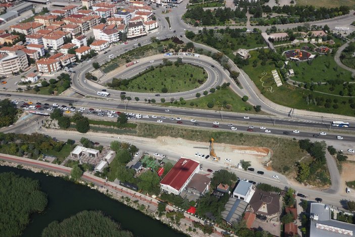 Ankara'da helikopter destekli trafik denetimi