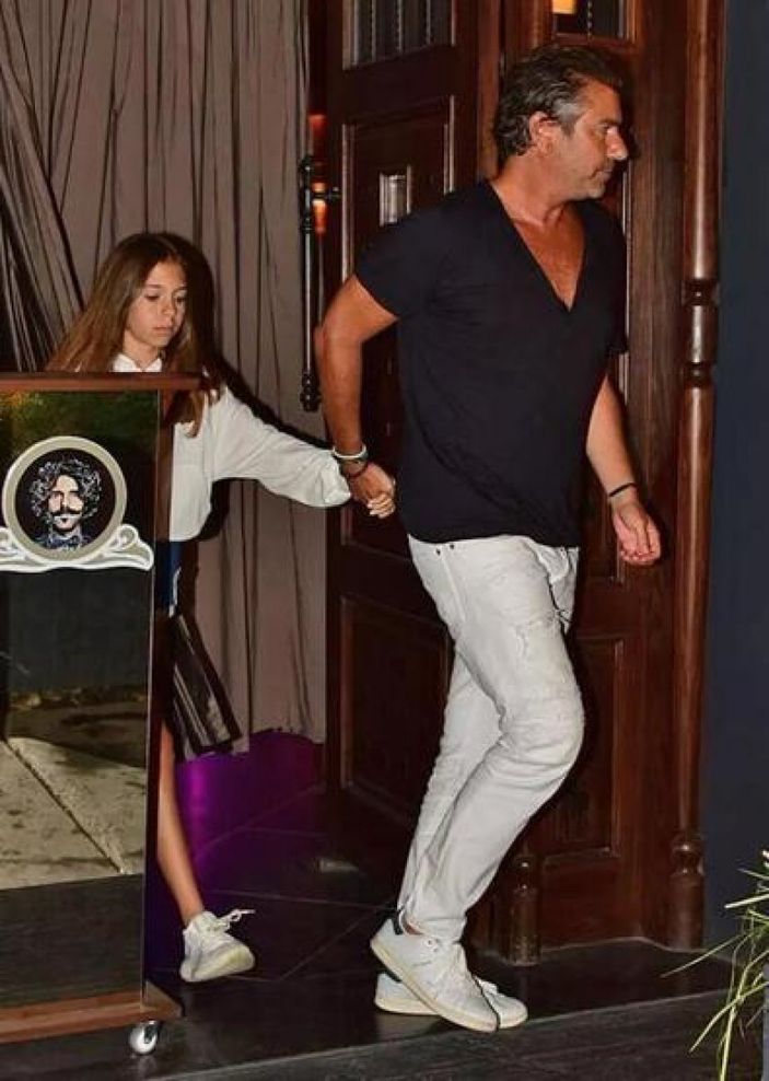 Tuvana Türkay, sevgilisinin kızıyla tanıştı