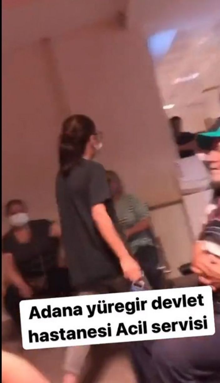Adana’daki hastanede doktor ile hasta yakınları arasında gerginlik