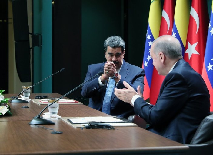 Cumhurbaşkanı Erdoğan'dan Venezuela'ya iadeiziyaret