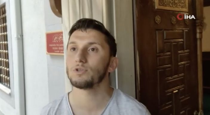 i Sarıyer'de sağanak sonrası camiyi su bastı