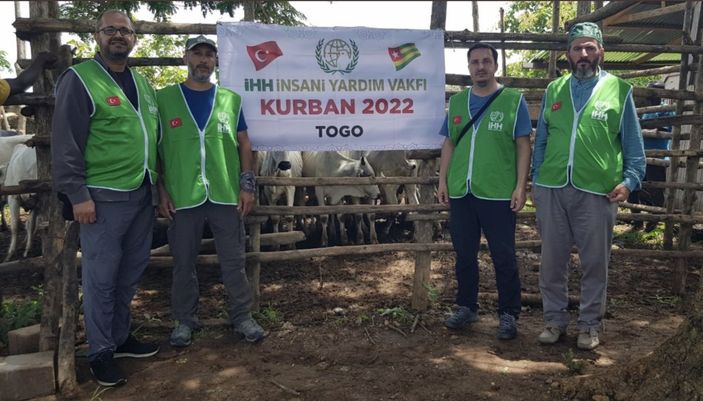 İHH ekibi, Togo'da kaza yaptı