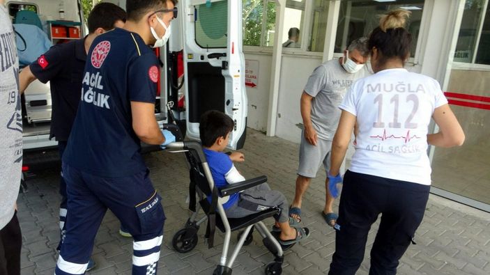 Muğla'da dondurma yerken köpek saldırdı: Çocuk yaralandı