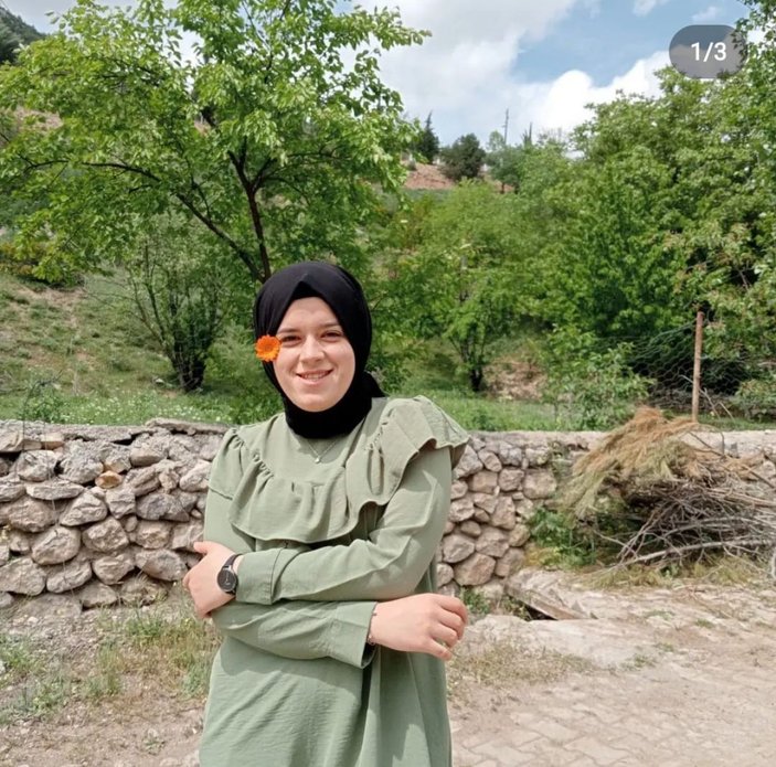 Amasya'da genç kız maganda kurşununun hedefi oldu