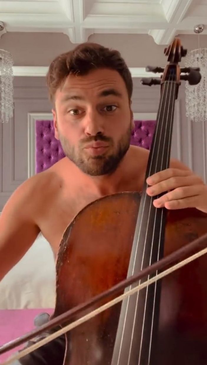 Dünyaca ünlü çellist, ‘Şımarık’ şarkısını yorumladı