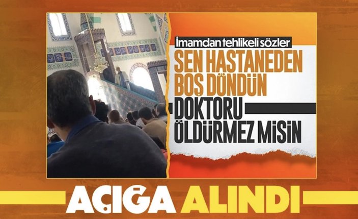 Diyanet İşleri Başkanı Ali Erbaş, doktorları hedef gösteren imamla ilgili konuştu