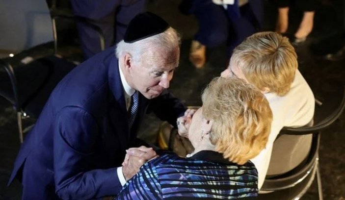 Joe Biden, İsrail'de Holokost Anma Merkezi'ni ziyaret etti