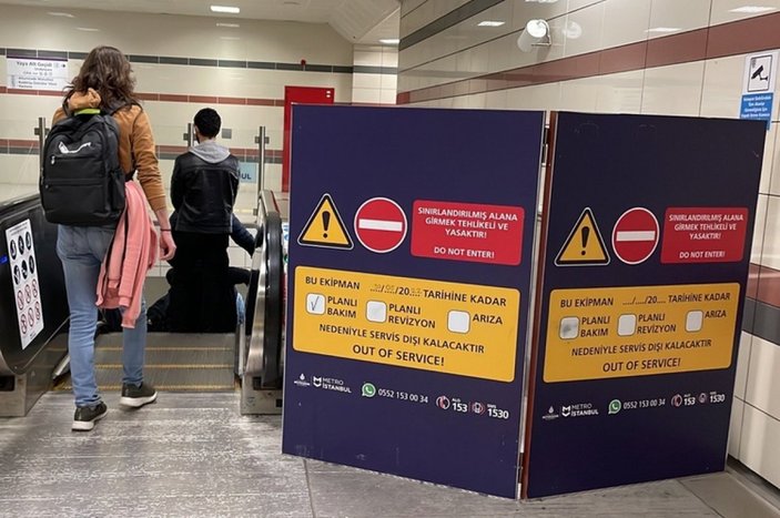 İstanbul'da arızalanan asansör ve yürüyen merdivenler vatandaşı bezdirdi
