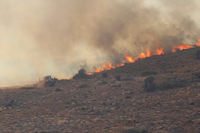 Çeşme'deki orman yangınıyla ilgili 7 gözaltı