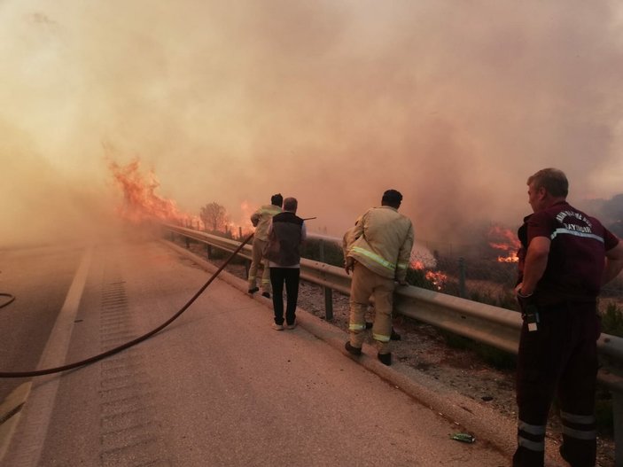 Çeşme'deki orman yangınıyla ilgili 7 gözaltı