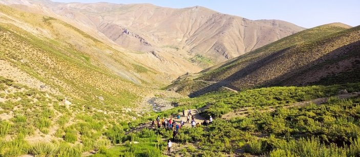 Hakkari'de Cilo Dağı'nda doğa yürüşü yapıldı