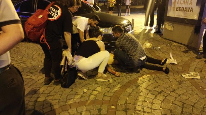 Kocaeli'de bıçaklı kavga: 1 yaralı