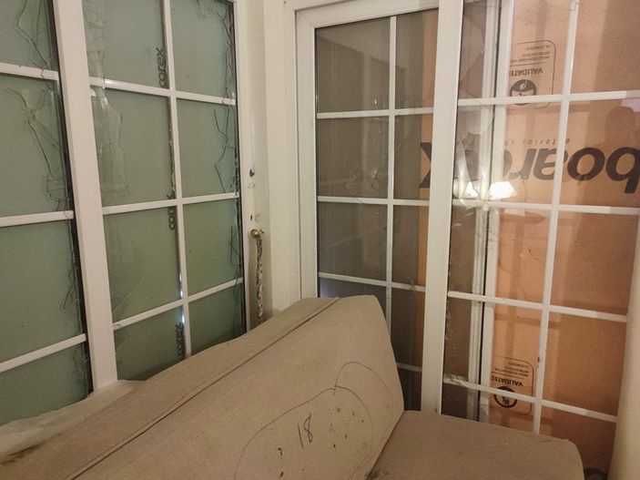 d Marmaris'teki otelde, Cumhurbaşkanı Erdoğan'ın odasındaki çatışma izleri