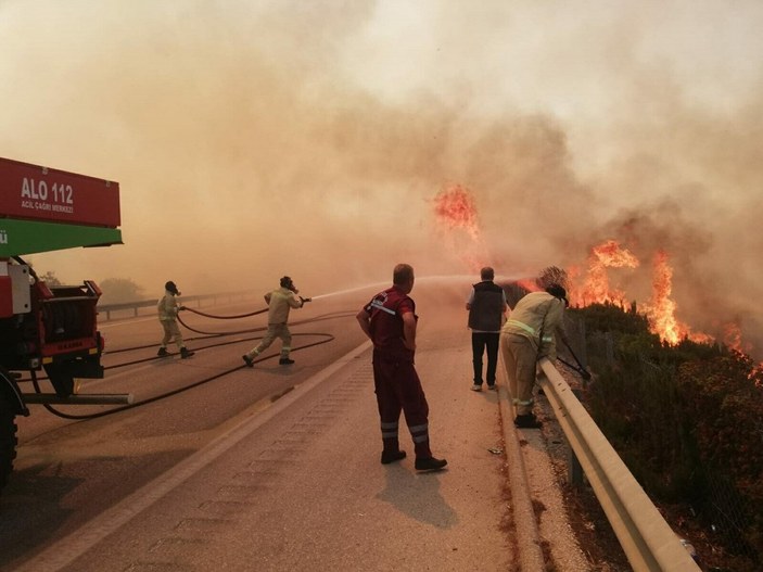 İzmir için orman yangını uyarısı