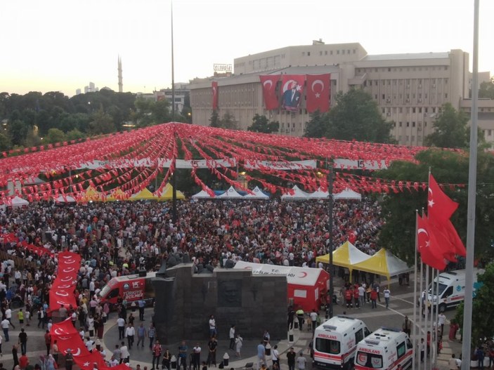 Yurdun dört bir yanında 15 Temmuz Demokrasi ve Milli Birlik günü etkinlikleri yapıldı