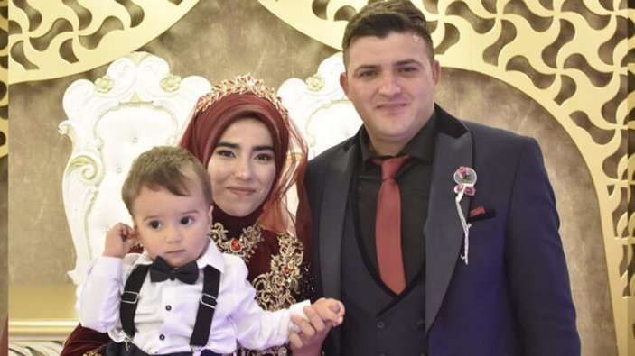 Konya'da pandemiye denk gelen düğünlerini çocuklarıyla gerçekleştirdiler