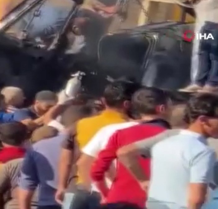 Lübnan'da taş yüklü kamyon araca çarptı: 7 ölü