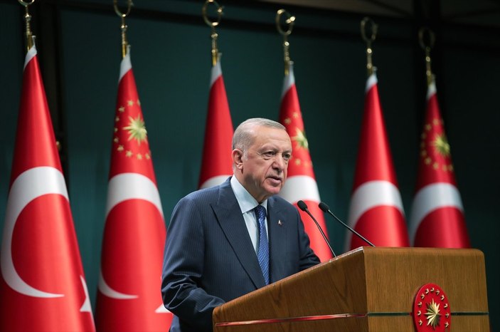 Cumhurbaşkanı Erdoğan, Kabine toplantısı sonrası konuştu