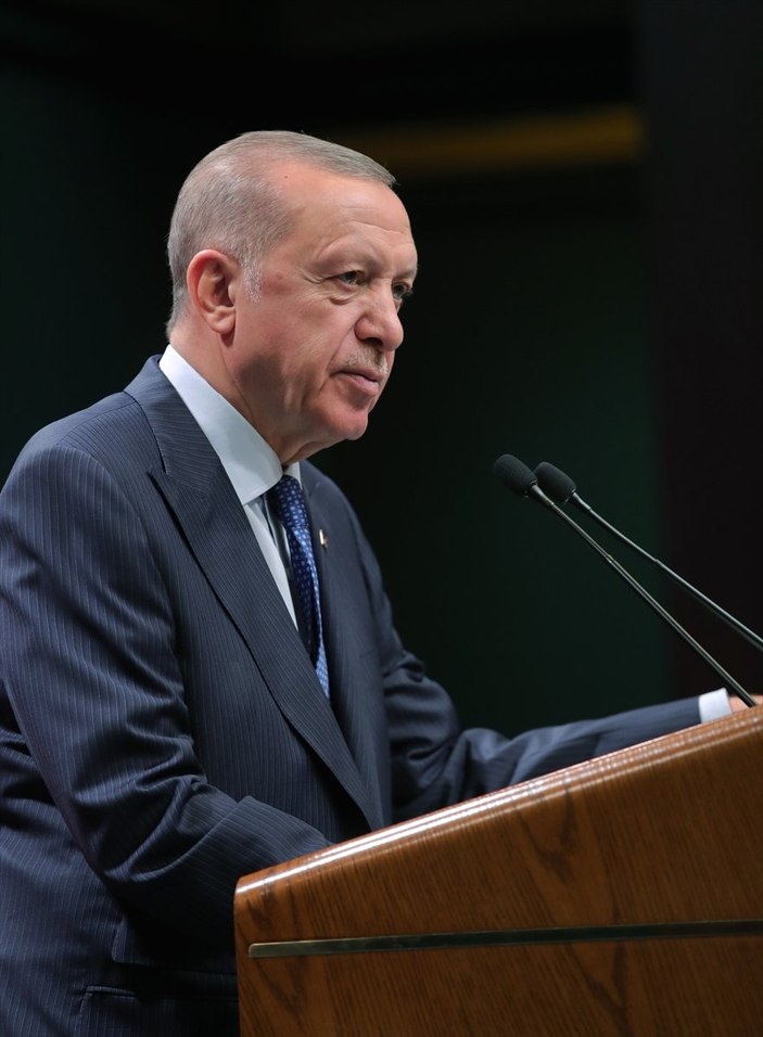 Cumhurbaşkanı Erdoğan, Kabine toplantısı sonrası konuştu