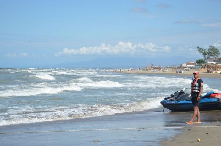 i Sakarya'da denize girmek yasaklandı