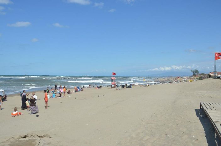 i Sakarya'da denize girmek yasaklandı