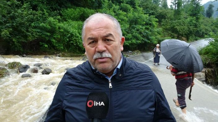 iha Ordu'da heyelan: 4 ev hasar gördü