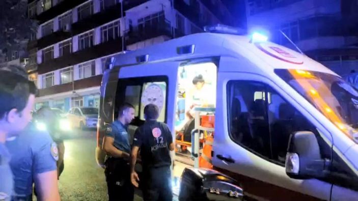 i Kocaeli'de nargile şişesiyle kızının kafasına vurdu