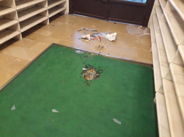 iha Zonguldak'ta sabıkalı şahıs camiyi yakmaya çalıştı