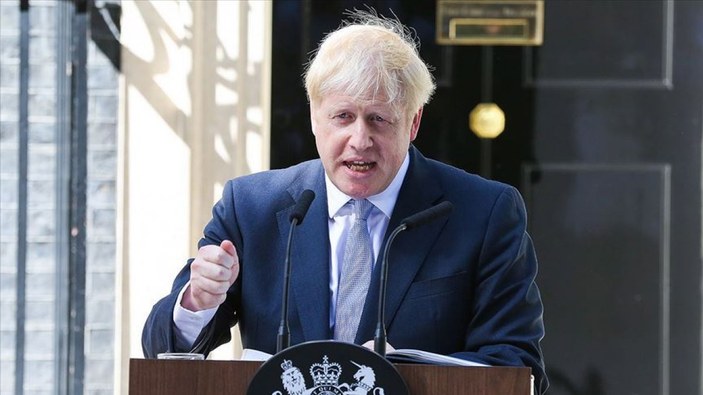 Boris Johnson veda konuşması yaptı