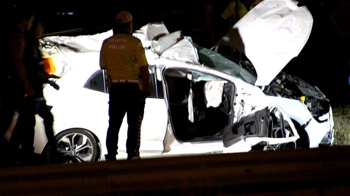 a Silivri’de 17 yaşındaki genç, feci kazada öldü