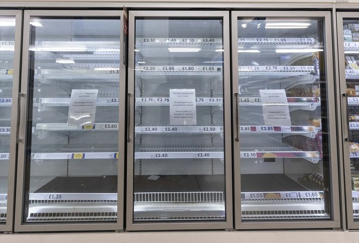 İngiltere'de bazı marketlerde buzdolapları arızalandı
