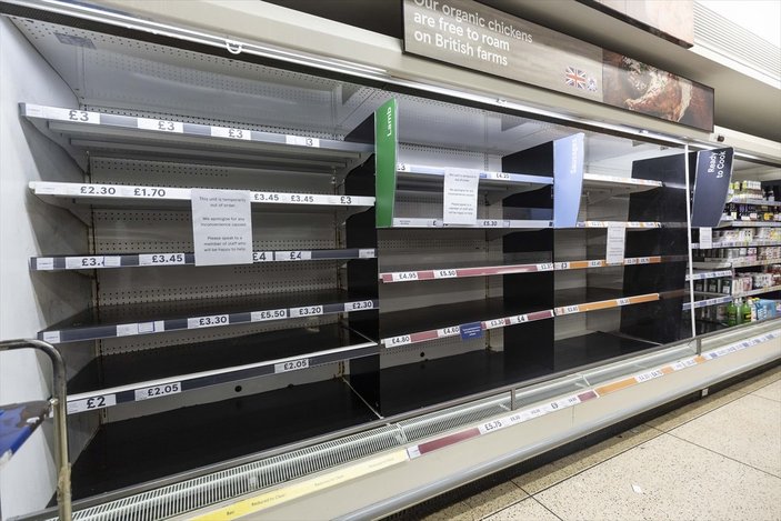 İngiltere'de bazı marketlerde buzdolapları arızalandı