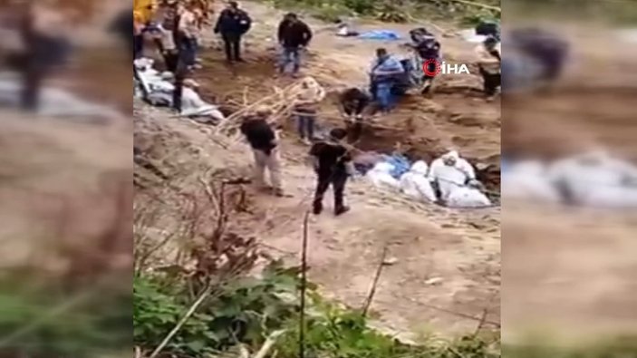 Meksika'da bulunan toplu mezarda 25 cansız bedene rastlandı