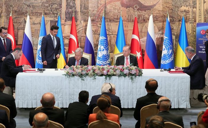 Antonio Guterres'in tahıl koridoru açıklaması: Erdoğan'ın ısrarlı çabalarıyla oldu