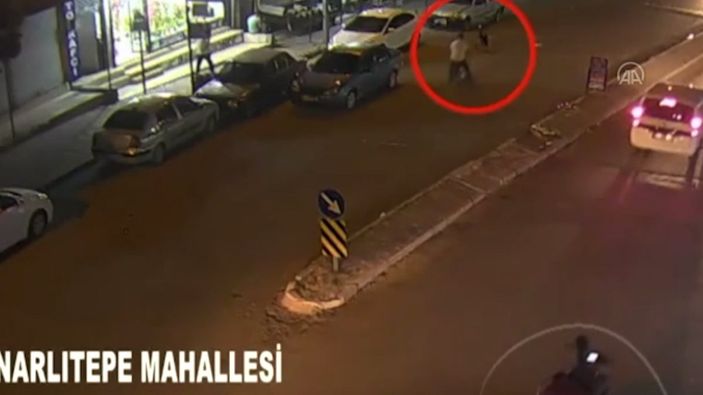 Gaziantep'te bazı trafik kazaları KGYS kameralarında