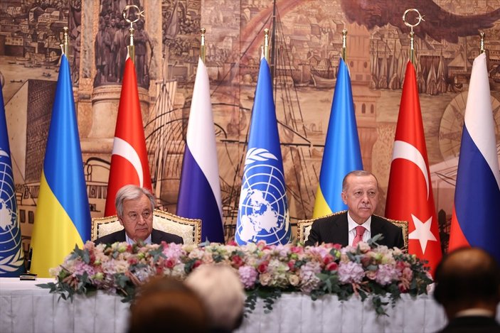 Antonio Guterres'in tahıl koridoru açıklaması: Erdoğan'ın ısrarlı çabalarıyla oldu