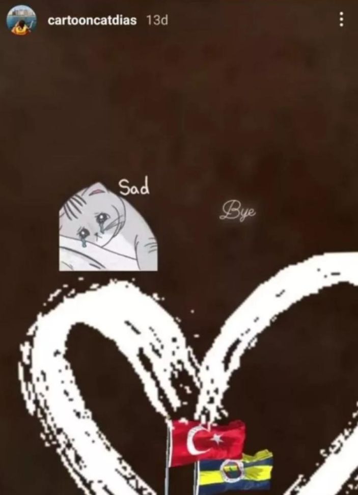 Luiz Gustavo'nun oğlundan ayrılık paylaşımı