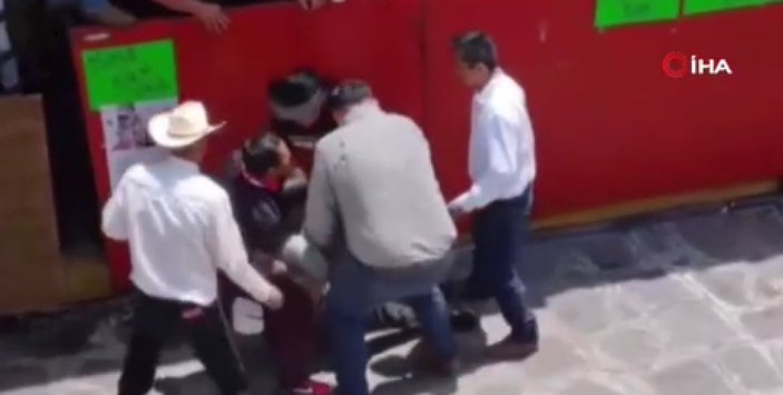 Meksika’da boğa güreşinde 4 kişi yaralandı