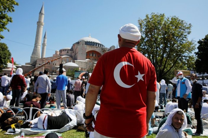 Ayasofya Camii’nin ibadete açılışının ikinci yılı